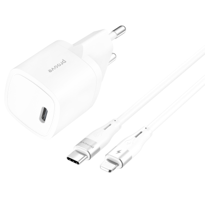 Silicone Power 20W (Type-C) + Cable Type-C to Lightning